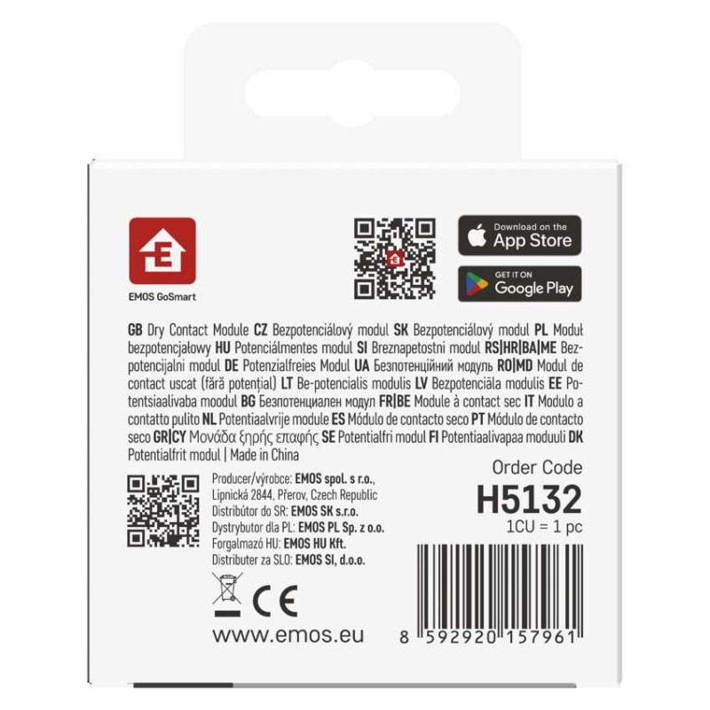 GoSmart modul suchý kontakt IP‑2241DCW, WiFi 13