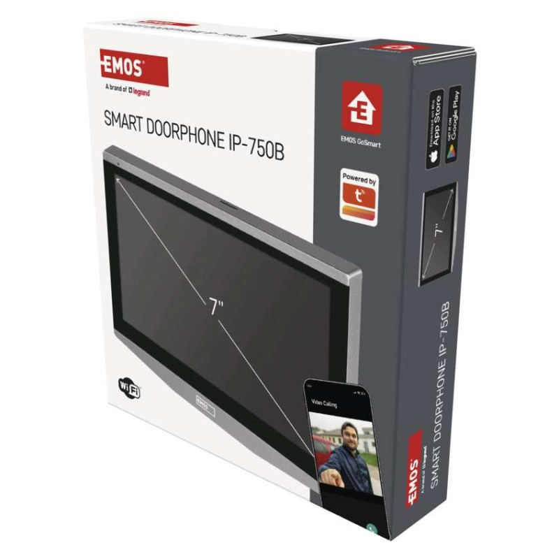 GoSmart Prídavný monitor IP-750B domáceho videovrátnika IP-750A 9