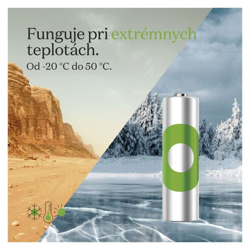 Nabíjacia batéria GP ReCyko 950 (AAA) 2 ks 8