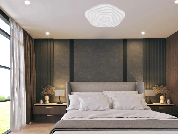 LED stropná lampa + diaľkový ovládač 125W - J1301/W 13