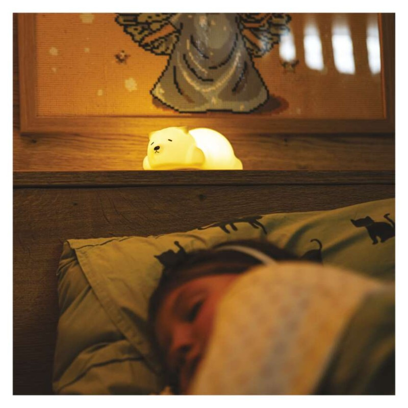 LED nočné svetlo medveď P3325, dobíjateľný 11