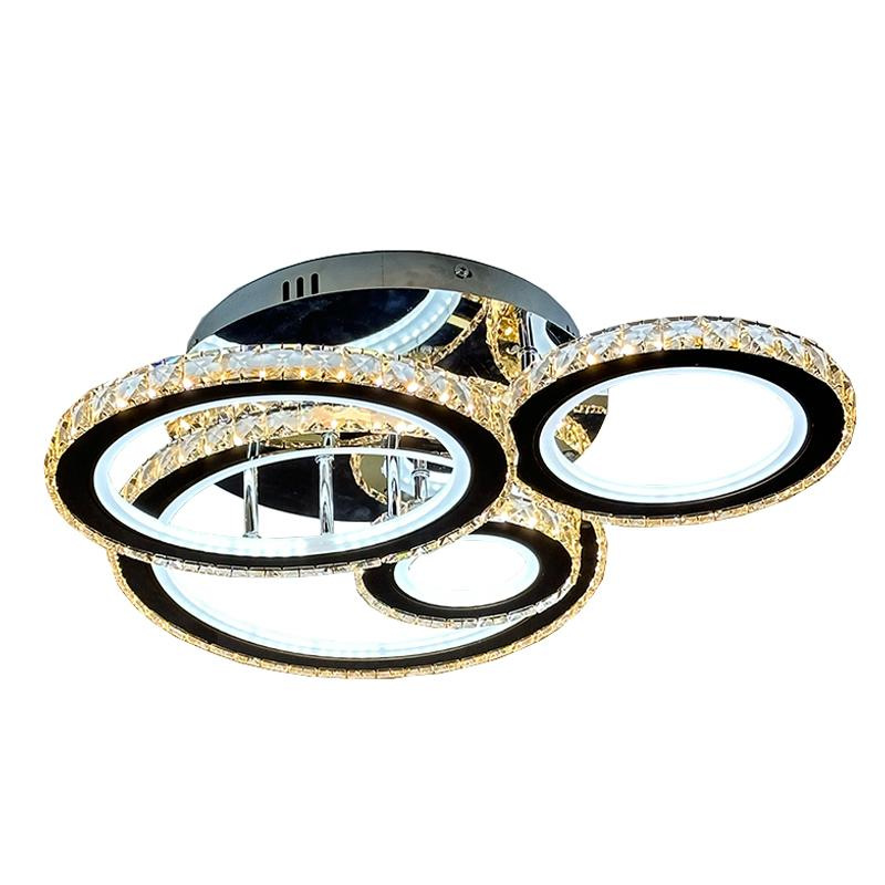 LED stropný luster + diaľkový ovládač 120W - J3338/CH 2