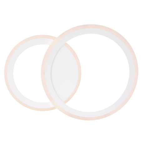 Stropné svietidlo, kov biely, akryl biely, funkcia pamäte, nočné svetlo, stmievateľné, diaľkové ovlá 5