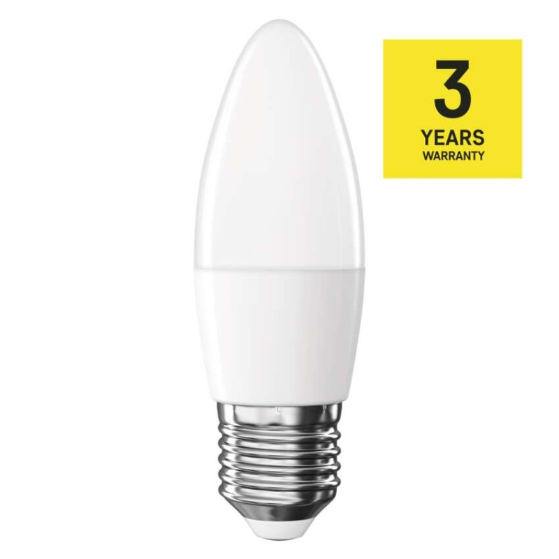 LED žiarovka Classic sviečka / E27 / 4,2 W (40 W) / 470 lm / Teplá biela 1