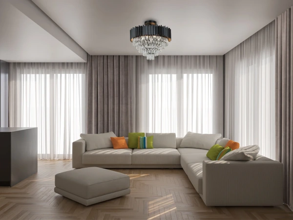 CARLOS krištáľový stropný luster - N2301 4