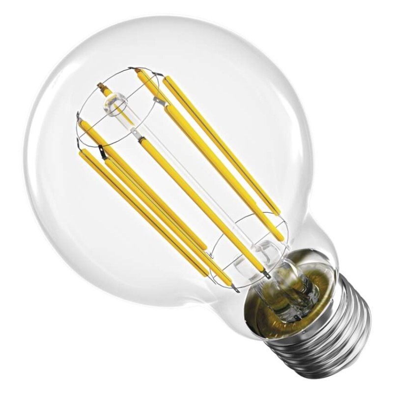 LED žiarovka Filament A70 / E27 / 11.6 W (150 W) / 2 452 lm / teplá biela / A CLASS 10