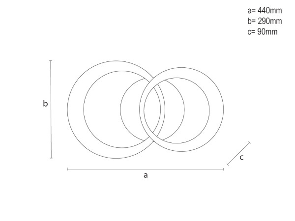 LED stropné svietidlo s diaľkovým ovládačom 35W - TA1339/B 8