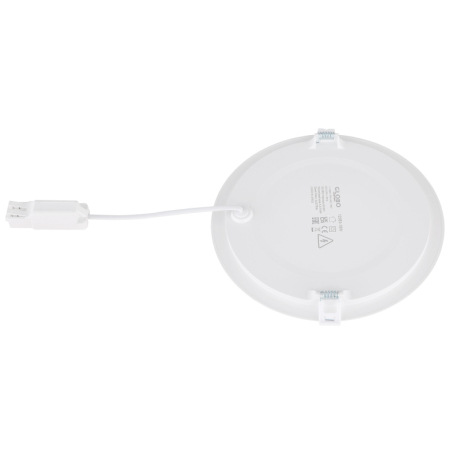 Podhľadové svietidlo, biely plast, biely PVC kábel, externý ovládač v balení, ø: 224mm, V: 25mm, výr 11