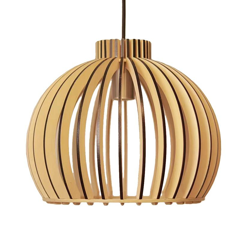 Závesný luster z masívneho dreva E27 / 330 - WRE141 7