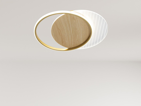 LED stropné svietidlo s diaľkovým ovládačom 60W - TB1303/GW 6