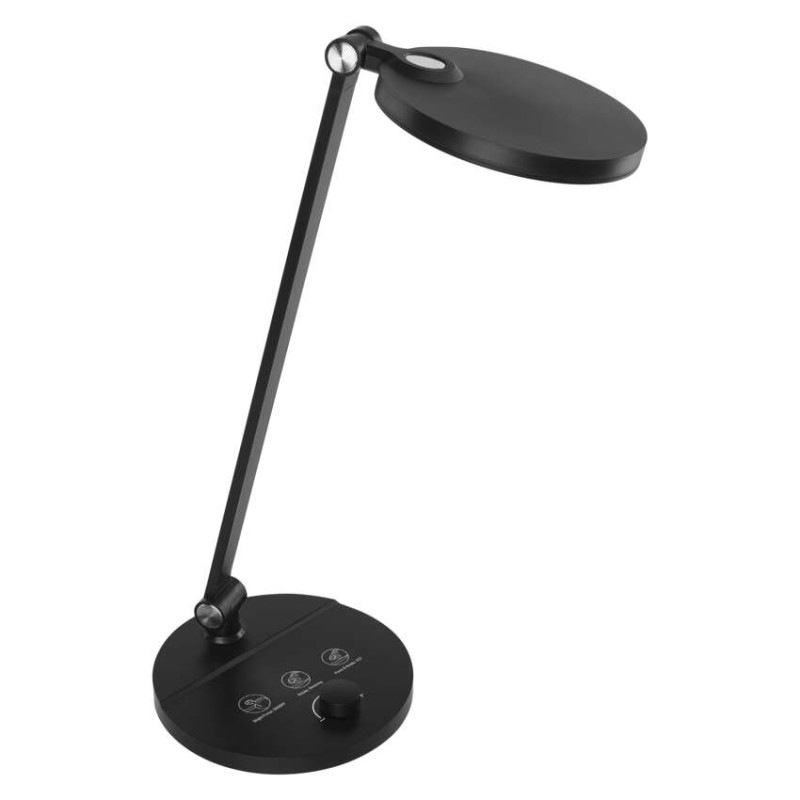 LED stolná lampa CHARLES, čierna 12