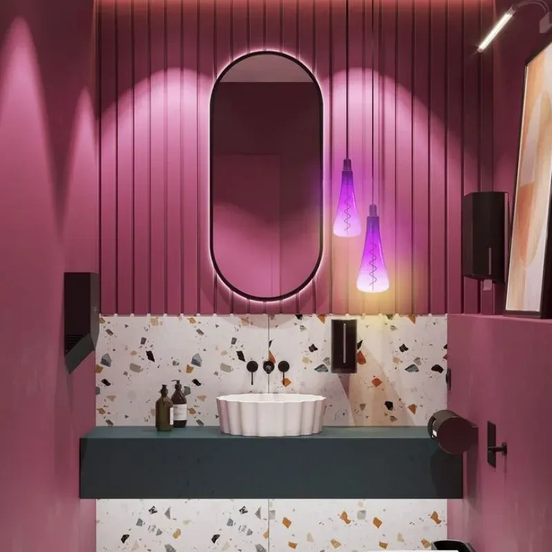 LED dekoratívna žiarovka / filament SHAPE 5W PURPLE - T110 / E27 / 1800K - ZSF111 5