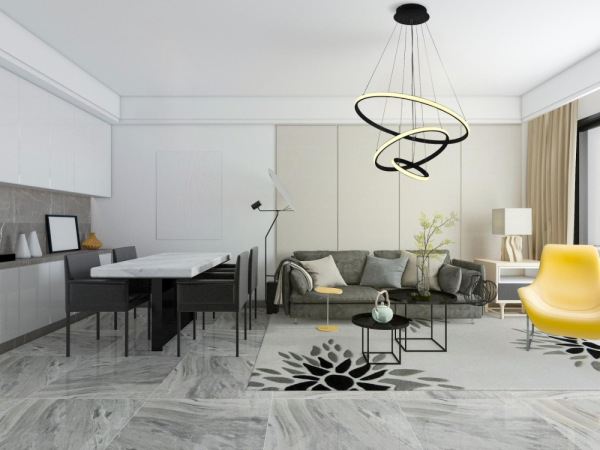 LED závesná lampa na lanku + diaľkový ovládač 90W - J4301/B 9