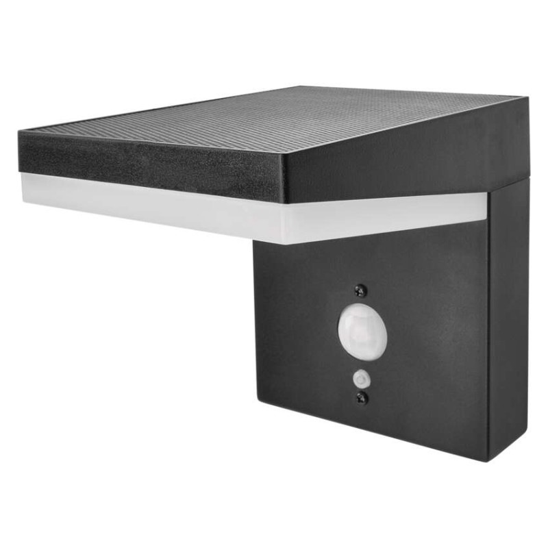 LED záhradné solárne nástenné svietidlo VEREA, senzor súmraku, 10,7 x 15,4 x 13 cm 1