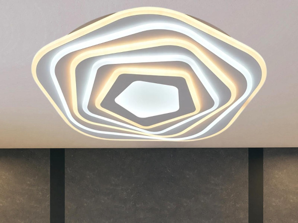 LED stropná lampa + diaľkový ovládač 125W - J1301/W 2