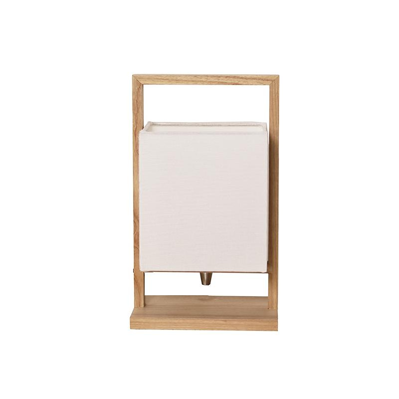 Dizajnová stolná lampa z masívneho dreva E27 / 60W - WRE181 7