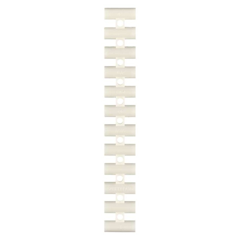 Skrutková svorkovnica 12× 4–6mm2, 450 V, biela 2