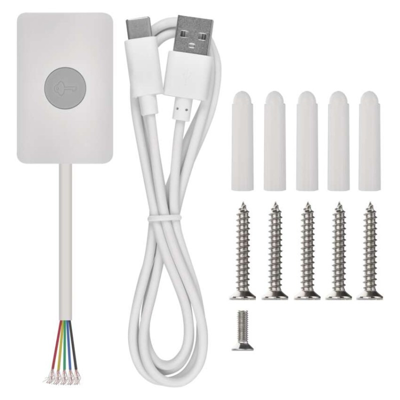 Bezdrôtová sada domáceho audio vrátnika H1087, 1 účastník 8