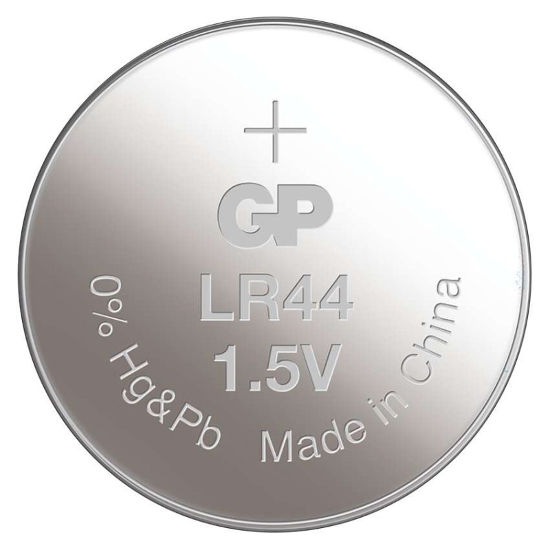 Alkalická gombíková batéria GP LR44 (A76F)