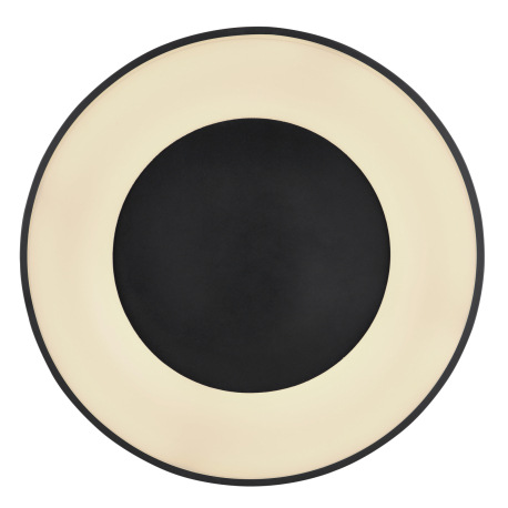 Stropné svietidlo, kov čierny, plast opál, pamäťová funkcia, nočné svetlo, stmievateľné, diaľkové ov 15