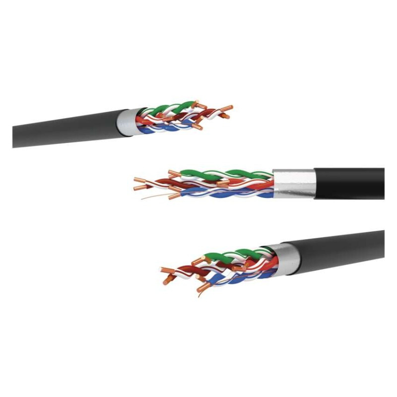 Datový kábel FTP 5E, outdoor, 305m 11