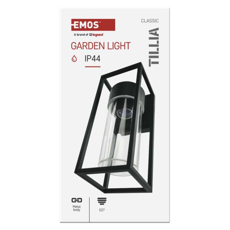 Záhradné nástenné svietidlo TILLIA, 13,2 x 11 x 27 cm, 1 x E27, 15 W 11