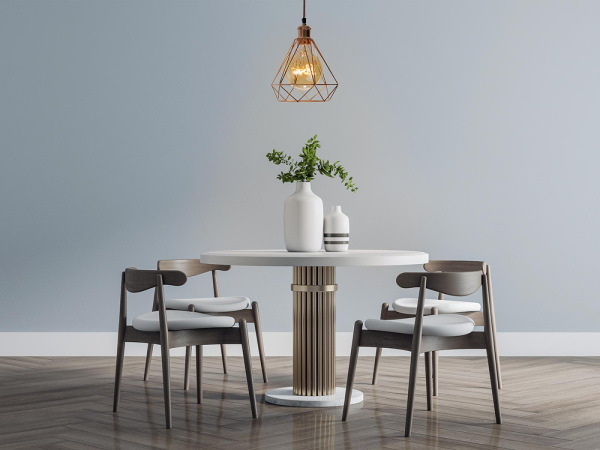 Závesné medené kovové svietidlo - 1 x E27 - ME0310 4