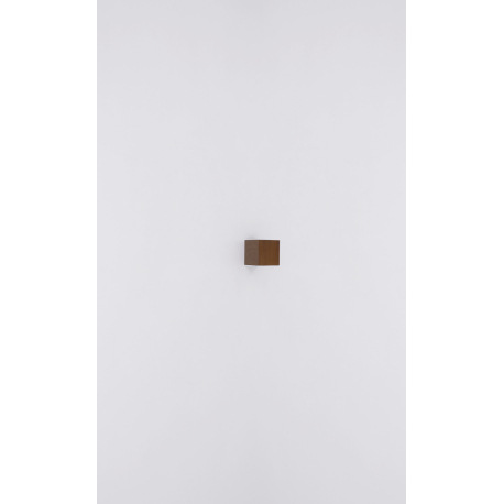 Vonkajšie svietidlo hliník, imitácia tmavého dreva, svieti smerom: hore a dole, IP54, nastaviteľný s 14