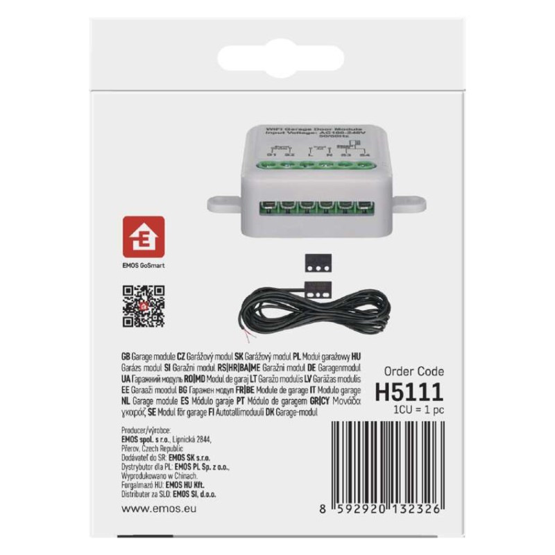 GoSmart modul ovládania garážových dverí IP-2131SW, WiFi 12