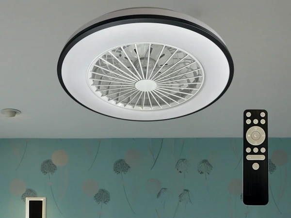LED stropné svietidlo OPAL + stropný ventilátor + diaľkový ovládač 48W - LCL6344