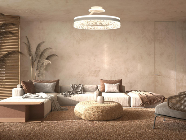 LED luxusné stropné krištáľové svietidlo s diaľkovým ovládačom 85W - TA1306/W 5