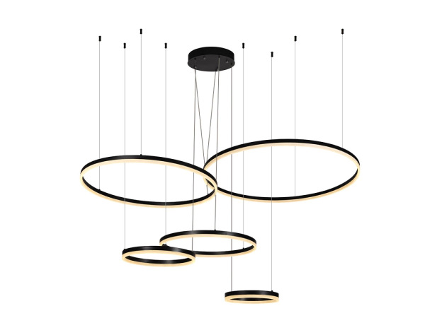 LED závesné svietidlo s diaľkovým ovládačom 220W - J4372/B 11