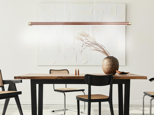 Drevený luster na lanku z masívneho dreva LED 22W / 1200 - WRL0621 4