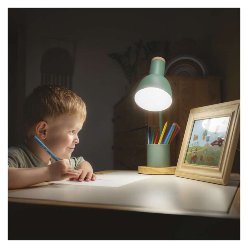 Stolná lampa POPPY, zelená