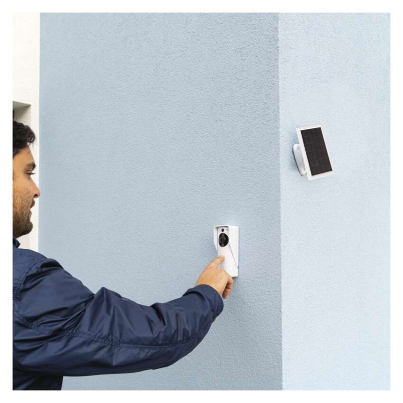 GoSmart Domový bezdrôtový batériový videozvonček IP-09D s WiFi a solárnym panelom 7