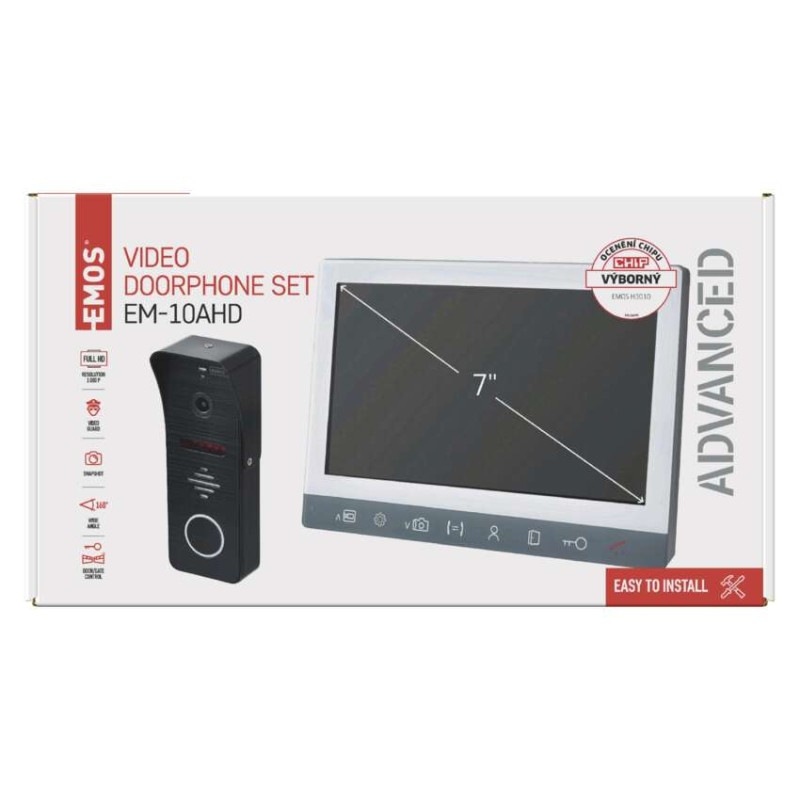 Sada videovrátnika EMOS EM-10AHD 4