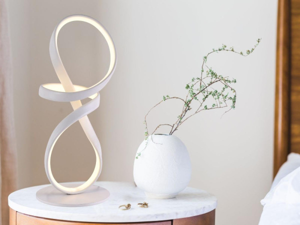 LED dizajnová stolná lampa 26W - JT1303/W 2