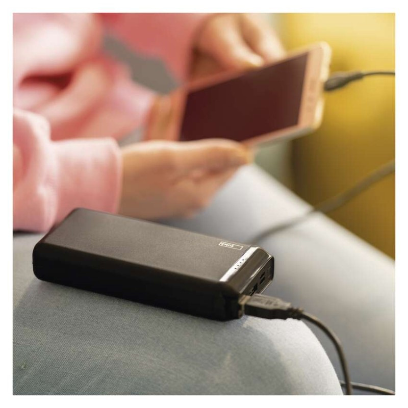 Power bank EMOS Alpha2 20, 20 000 mAh, 10 W, čierny 12