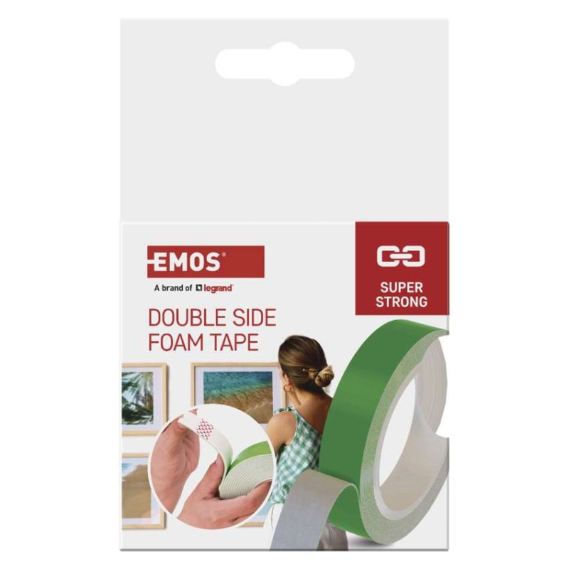  Dvojstranná penová páska 20 mm / 3 m, zelená 4