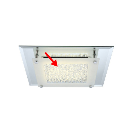 Náhradné sklo pre 49301, s krištáľmi