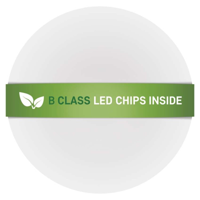 LED stropné svietidlo TIVI, B CLASS, okrúhle biele 5,2W, IP44, Teplá biela 14