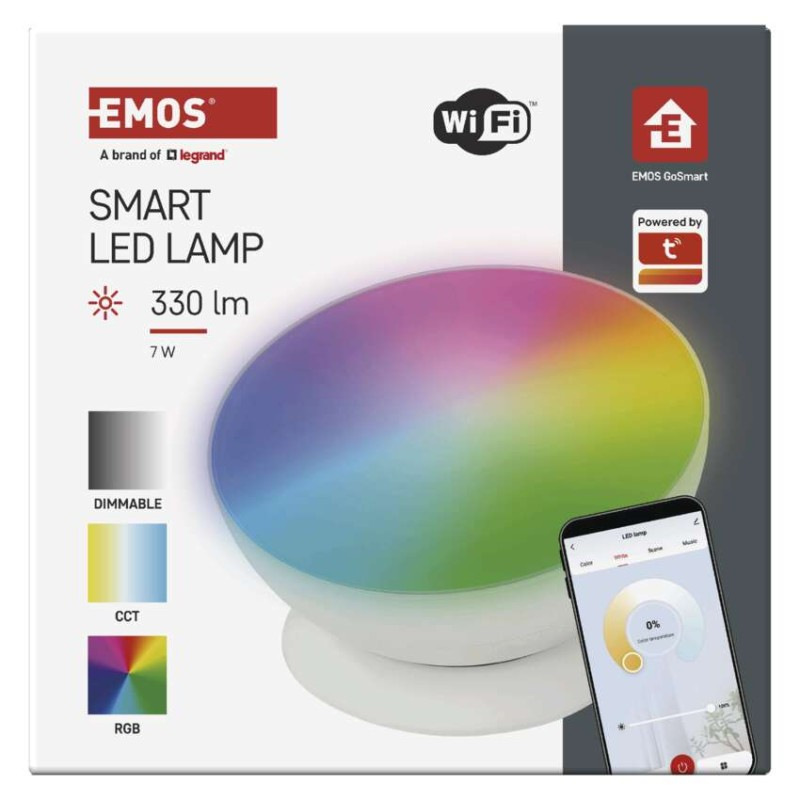 GoSmart LED ambientná lampa, biela, teplá biela–studená biela/ RGB, WiFi 9