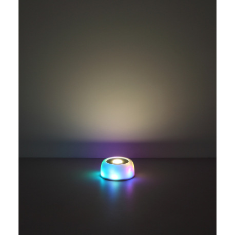 Solárne svietidlo, plast/textil zelený/čierny, silikón biely, krokový prepínač, USB kábel, aku. CR18 11