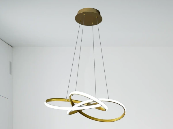 LED visiaca lampa + diaľkový ovládač 65W - J4332/G 5