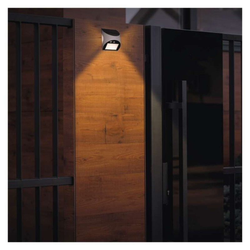 LED solárne svietidlo LUMI so senzorom pohybu, neutrálna biela 5