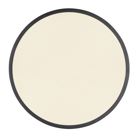 Stropné svietidlo, hliník čierny, akryl opál satinovaný, Ø 220, V: 26, vrátane 1xLED 28W 230V, 2300l 8