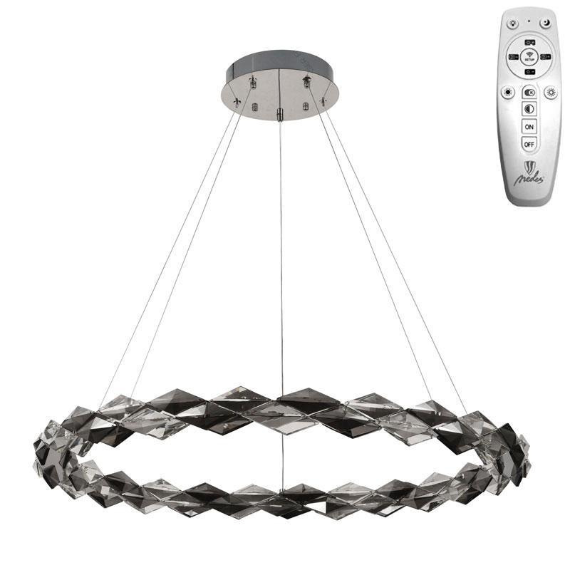 LED závesné svietidlo na lanku + diaľkový ovládač 55W - J6328/CH 11