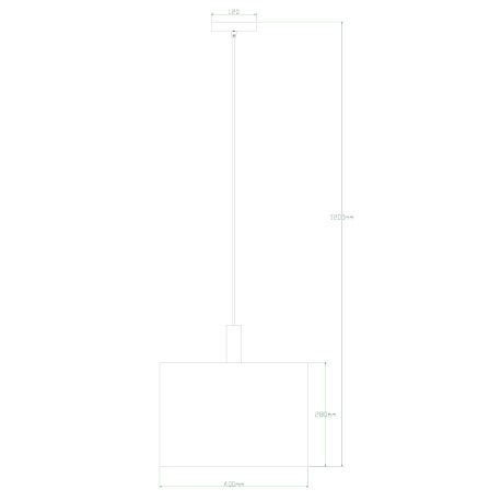 Závesné svietidlo, kov čierny, drevo sivé, textil sivý, textilný kábel, Ø 400, V: 1200, bez žiarovky 4