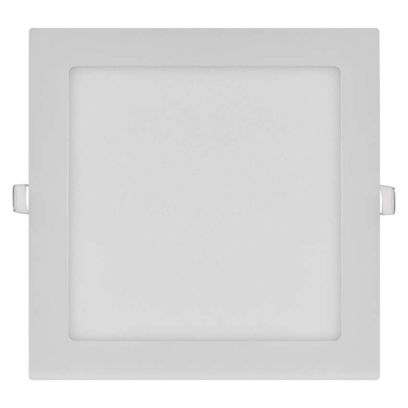 LED vstavané svietidlo NEXXO, štvorec, biely, 18W, teplá biela 3