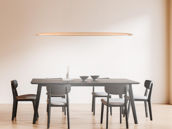 Drevený luster na lanku z masívneho dreva LED 22W / 1300 - WRL0321 7